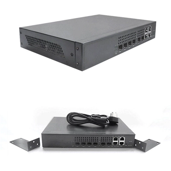 Fiber optic router connectors and ports