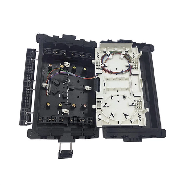 12-core optical fiber cable terminal box connection method