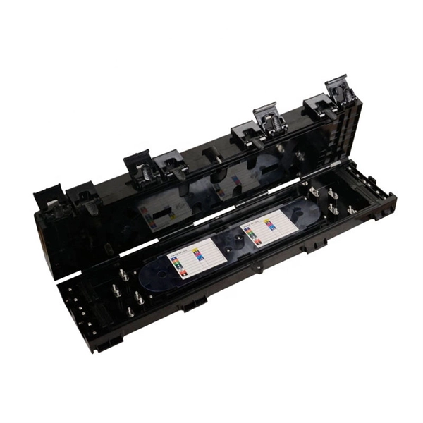 Four-core fiber optic terminal box fabrication